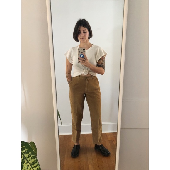 Vintage L.L. Bean khaki corduroys - Picture 2 of 4